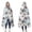 Light Color Butterfly, variant on Wearable Blanket,Gradient Color Butterfly Pattern Hooded Wearable Flannel Blanket for Adults & Teens,Winter Poncho Shawl Wrap Cape Cozy Anti-Pill,50"x60"