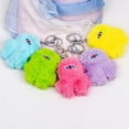 thumbnail image 2 of Sijiali Bag Pendant Exquisite Workmanship Decorative Soft Pluffy Bunny Plush Pendant for Decoration, 2 of 10