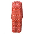 thumbnail image 3 of Womens Nightgowns Women Plus Size Sleepwear Round Neck Long Sleeve Printed Nightdress Pajamas, 3 of 4