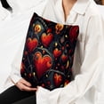 thumbnail image 6 of Hearts Battle Luxurious Velvet Throw Pillow Covers Set of 2 - 16x16, 18x18, 20x20 Inches - Unique Patterns - Ideal for Bed Pillow, Chair Pillow Covers, Throw Pillows for Various Occasions, 6 of 6