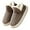 Coffee, variant on Slipper Booties for Men and Women, Warm Plush Ankle Bootie with Fleece Lined Memory Foam & Anti-Slip Sole, Comfortable Indoor/Outdoor Shoes.