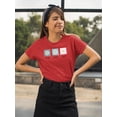 thumbnail image 2 of Thankful Grateful Blessed Daisy T-Shirt Women -Image by Shutterstock, Female Small, 2 of 4