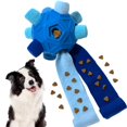 thumbnail image 1 of CIIVURR Snuffle Ball para juguetes para perros Bola de actualización irrompible Juguete interactivo Forraje Snuffle Mat Dispensador de golosinas para cachorros Alimentador lento Rompecabezas para perr, 1 of 8