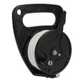 thumbnail image 2 of Dive Rope Reel, Neat Winding Diving Reel 8 Strands Nylon Line Rust Proof With 83m White Line For Snorkeling Black Reel, 2 of 8