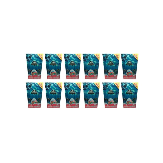 Pack de 12 Dulces Kinder Sorpresa Jurásico 8 pz Kinder Sorpresa Jurasico