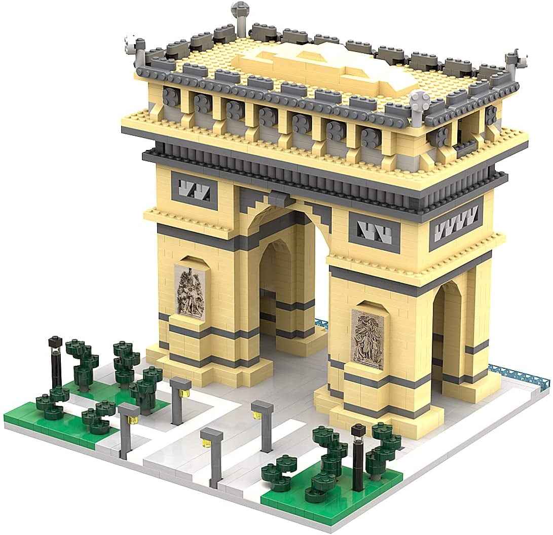 Micro Mini Blocks Arc De Triomphe Building Model Set (2020 Pieces ...