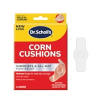 Dr. Scholl's Corn Cushions Hydrogel Tech Relieves Shoe Pressure & Friction, 6 Ct