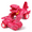 Rose Red, variant on Homaful Dinosaur Car Toy 2 in 1 Deformation Car for Kids Boys Playing Transform Car Robot Toys Inertial Slide Toy Car for 3 4 5 6 7 8 Year Old Girls Boys Best Christmas Birthday Gifts