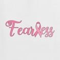thumbnail image 5 of Wild Bobby, Fearless Pink Ribbon Support Warrior Women, Breast Cancer Awareness, Women Graphic Long Sleeve Tee, White, Small, 5 of 5