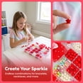 thumbnail image 6 of LANGSONGHONG 26-Slot DIY Bracelets Making Kit, Polymer Beads with Charms, Handcraft Jewelry Making Kit for Girls Adluts Handmade Enthusiasts-Multiple Colors Available, 6 of 8