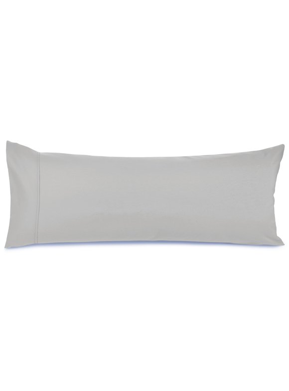Nestl Body Pillow Case, Microfiber Body Pillow Cover, Body Pillowcase Size (20"x54"), Rust Orange Brown