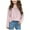 Pink, variant on Wxirdiow Long Sleeve Shirts for Girls Long Sleeve Shirts Kids Casual Crewneck Soft Tunic Tops Blouse Grey Size,7-8 Years