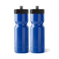 thumbnail image 1 of Paquete De 2 Botellas De Agua Deportivas Resistentes, 50 Botellas De Plástico Reutilizables Sin Bpa De 22 Oz Con Tapa Superior Extraíble, Fabricadas En Ee. Uu., Aptas Para Lavavajillas En La Rejilla S, 1 of 5