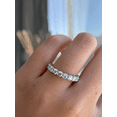thumbnail image 4 of ESTE ORIGIN 2mm Round Moissanite Full Eternity Band – 1.04Ct, 30 Stones, VS1 Clarity in 10K Yellow Gold for Women, 4 of 6