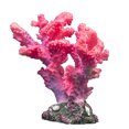 thumbnail image 1 of EeaseMX 1 adorno de resina para pecera, diseño de micropaisaje, color rosa, 1 of 7