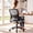 Gray-Fixed arm, variant on Atilioo Ergonomic Office Chair with Lumbar Support, Adjustable Mesh Computer Desk Chair Mid Back Swivel with Armrests, Black