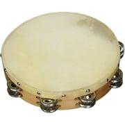 Generic T10HD-U 10 in. Headed Double Row Tambourine