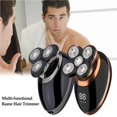 thumbnail image 2 of stanreset Rasoirs Rotatifs Électriques 5-en-1 pour Hommes, Rechargeables, Humide et Sec, Kit de Toilettage Sans Fil à 5 Têtes, 2 of 5