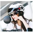 thumbnail image 3 of Vintage Open Face Helmet Adjustable Lightweight For Motorcycle Scooter Bicycle, 3 of 7