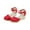 Red, variant on Utoimkio Ankle Straps Sandals for Women Summer Ladies Shoes Platform Wedge Heel Closed Toe Sandals Casual Women's Sandals