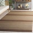 thumbnail image 2 of SAFAVIEH Marbella Danny Striped Area Rug, Beige/Brown, 2'3" x 4', 2 of 11