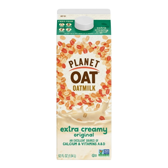 Planet Oat Extra Creamy Original Oat Milk, 52 oz