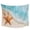 Blue, variant on Coastal Starfish Large Tapestry for Bedroom Wall Hanging Tapestry, Simple Summer Nautical Ocean Beach Ceiling Backdrop Tapestries Poster Blanket Wall Decor for Teens Room Living Room Dorm 86" x 104"