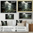 thumbnail image 4 of Designart "Peaceful Coral Reef" Coastal Coral Under Water Floater Framed Canvas Prints, 4 of 5