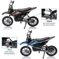 thumbnail image 5 of Nasitip Electric 350W Dirt Bike for Kids 8-16 year - Black, 5 of 6