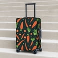 thumbnail image 5 of Travel Luggage Cover Protector - Cute Carrot Piece Anti-Scratch Suitcase Covers Fits 18-32 Inch Luggage, 5 of 5