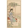 thumbnail image 3 of Nanbara Sakujirō 11x18 Black Modern Framed Museum Art Print Titled - Shubi Gakan, Pl.21 (1889), 3 of 5