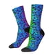 thumbnail image 1 of Balery Multicolored Butterflies Calcetas Largas con Estampado para Hombre y Mujer – Suaves y Transpirables, Talla Única (US 5-11), 1 of 6