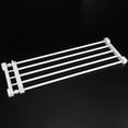 thumbnail image 1 of Adjustable Telescopic Storage Rack Cupboard Wardrobe Closet Divider Partition Shelf, 1 of 8
