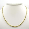 thumbnail image 4 of 14K Yellow Gold 2.5mm Round Box Chain, FREE Microfiber Cloth, Rolo Link Mens Womens Necklace, Giorgio Bergamo, 4 of 7