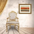 thumbnail image 3 of Tava Studios 32x23 Gold Ornate Wood Framed with Double Matting Museum Art Print Titled - Linear Landscape, 3 of 4