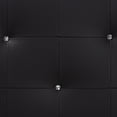 thumbnail image 2 of Baxton Studio Dalini Faux Leather Tufted Full Panel Headboard, Black, 2 of 5