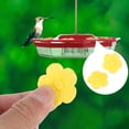 thumbnail image 4 of WHAMVOX 18Ud De Comida Para Pájaros En De Amarillo Plástico Para Exteriores, 4 of 6