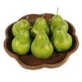 thumbnail image 6 of Fake Fruit Artificial Realistic Lifelike Decorative Foam Fruits & Vegetables for Hand Made Home, Kitchen, Party Decor (6pcs Green Pears), 6 of 7