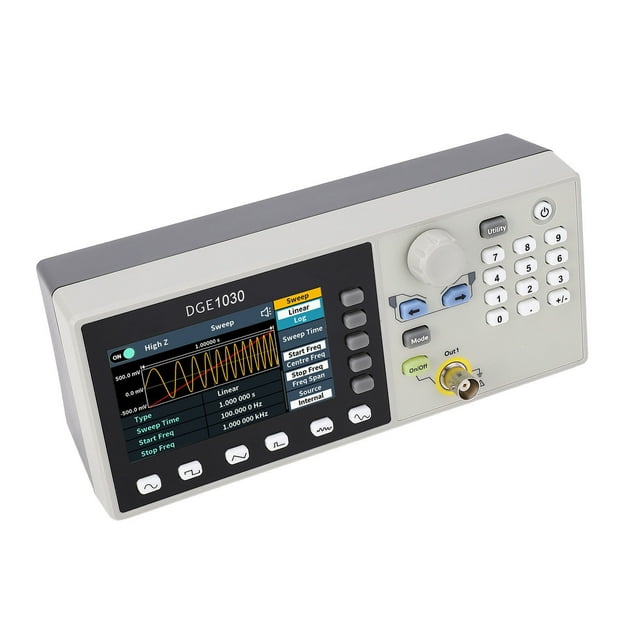 Générateur de Signal 30MHz, Générateur de Formes Arbitraires 1Hz à 30MHz avec 160+ Formes d'Ondes AM FM PM Modulation FSK pour Test de Laboratoire Ingénierie