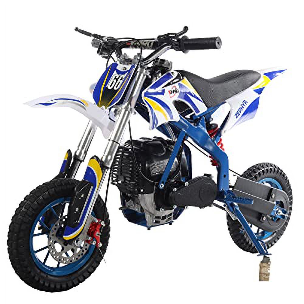 X-Pro Brand New Zephyr 40cc Gas Mini Dirt Bike/ Pit Bike for Kids with 4 Stroke Pull Start Engine - image 5 of 5
