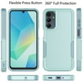 thumbnail image 3 of Galaxy A16 5G Case , 2 in 1 Phone Case for Samsung Galaxy A16 5G 6.7 inch ,Takfox Shockproof Protection Heavy Duty Armor Hard Plastic & Rubber Rugged Full Body Bumper Cover ( Mintgreen ), 3 of 12