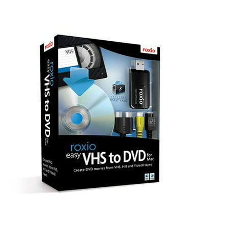 Roxio Easy VHS To DVD For Mac (Best Program To Burn Dvds On Mac)