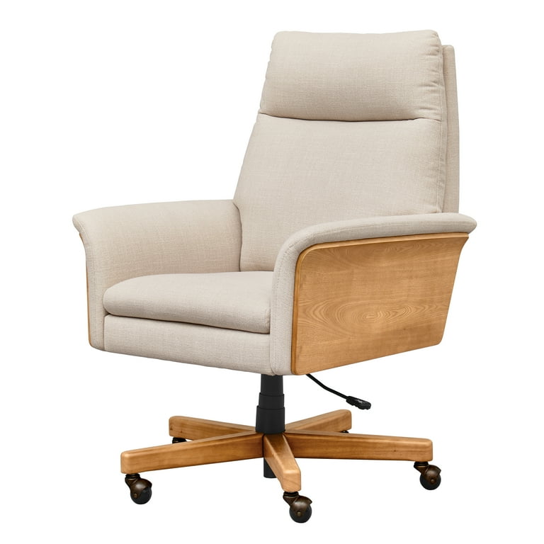 Better Homes & Gardens Juliet Tall Back Office Chair, Cream and