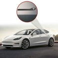 thumbnail image 3 of IPG for Tesla Model 3 / Model Y Door Handle Decal Sticker Wrap Kit (Set of 4) with Tesla Logo (Midnight Silver Brushed Aluminum), 3 of 6