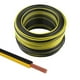 thumbnail image 1 of Cable Electrico THW Calibre 14 Alucobre Rollo 100M Antiflama Negro Keer 4086, 1 of 4
