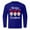 Z15-Blue, variant on XDZJLR Mens Christmas Sweatshirt Xmas Graphic Print Pullover Hoodie Festive No Hood Crewneck Sweatshirts For Men Beige L