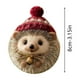 thumbnail image 3 of Adornos Navideños Acrílicos de Animales | Adornos Colgantes Planos de 2 Mm de Grosor con Cordón Dorado | Decoración Compacta y Duradera para Árbol de Navidad de 8 Cm | Multiusos para El Hogar, La Ofi, 3 of 5
