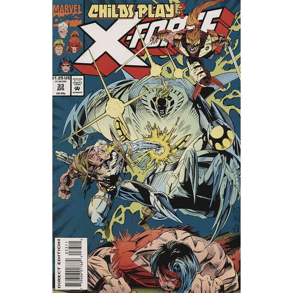 X-Force #33 VF ; Marvel Comic Book