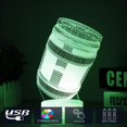 thumbnail image 3 of Control remoto de luz nocturna oso de fresa 3D 16 colores, 3 of 5