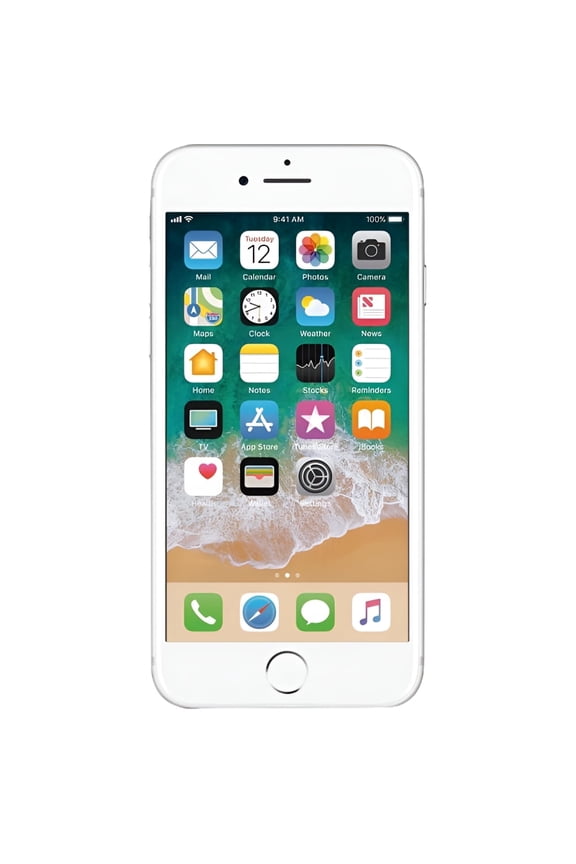 Pre-Owned Apple iPhone 7 - 4G smartphone / Internal Memory 32 GB - LCD display - 4.7" - 1334 x 750 pixels - rear camera 12 MP - front camera 7 MP - AT&T - silver